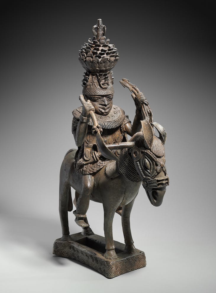 The Benin Bronzes are not just virtuoso works of art they record the