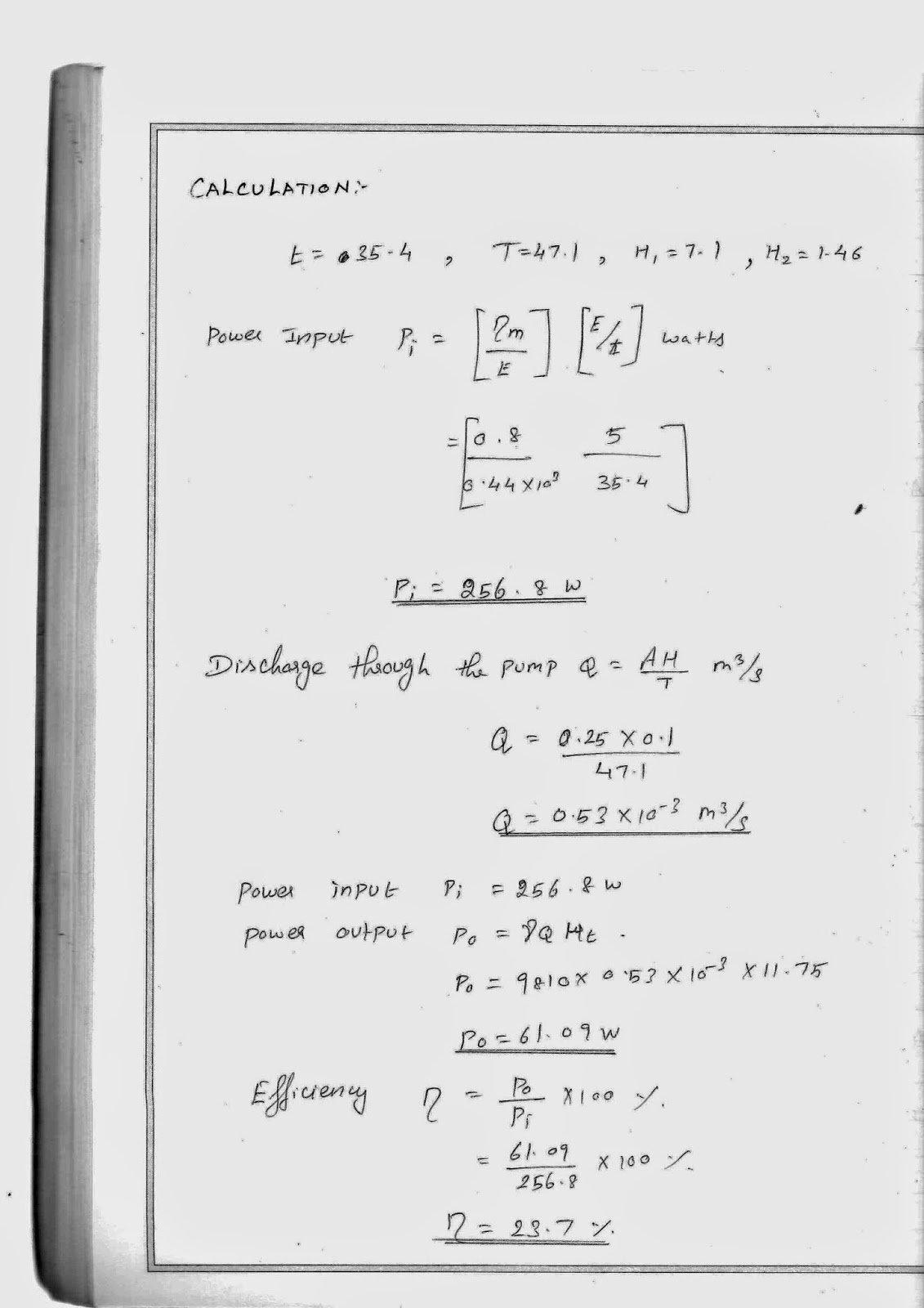 MECH WORLD (VEC) 8)Reciprocating pump characteristics curves