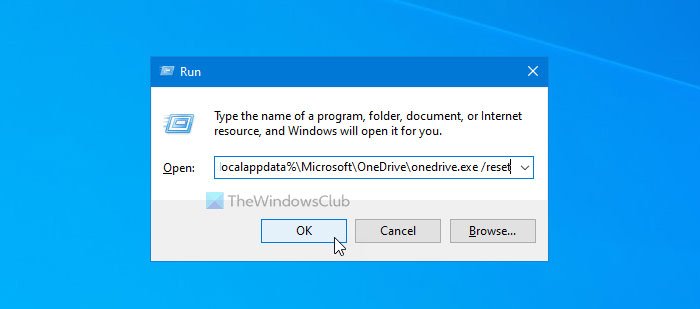 Исправление OneDrive требует вашего внимания, снова начните синхронизацию, выполнив вход