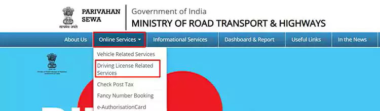 Driving Licence Renewal Online Step By Step Full Process Driving Licence Renewal Online