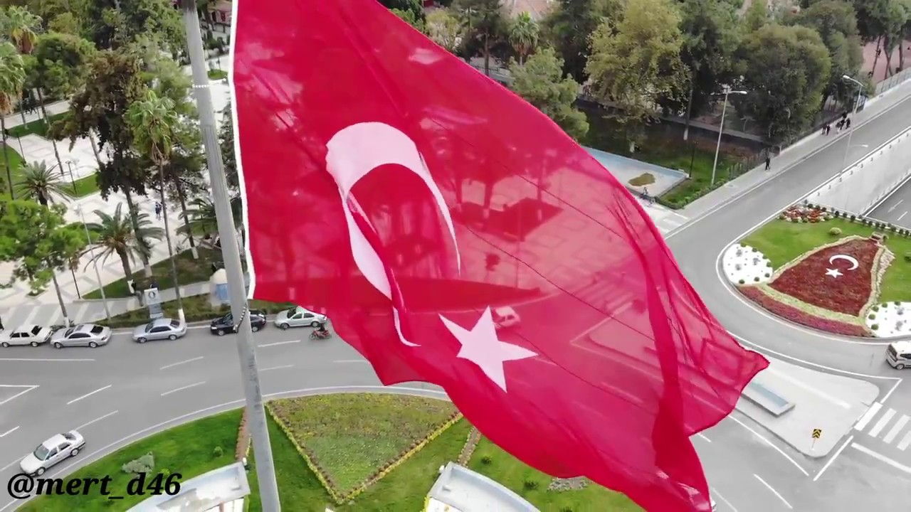 izmir manzarali turk bayragi resimleri 7