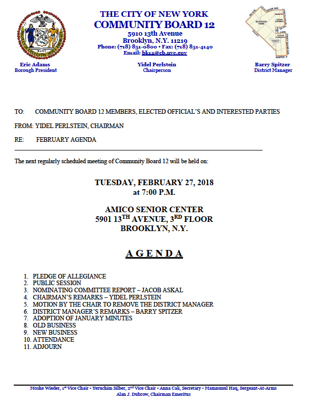 KARMABrooklyn Blog MOTION TO REMOVE DISTRICT MANAGER OF COMMUNITY