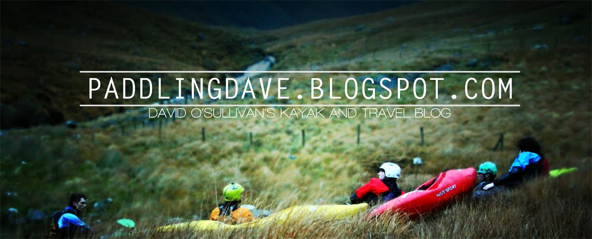 Dave's kayak blog