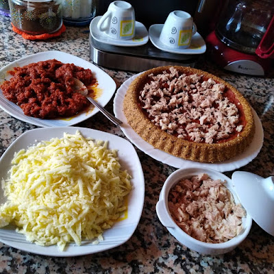 كيكة مغربية مالحة و سهلة بالطون 