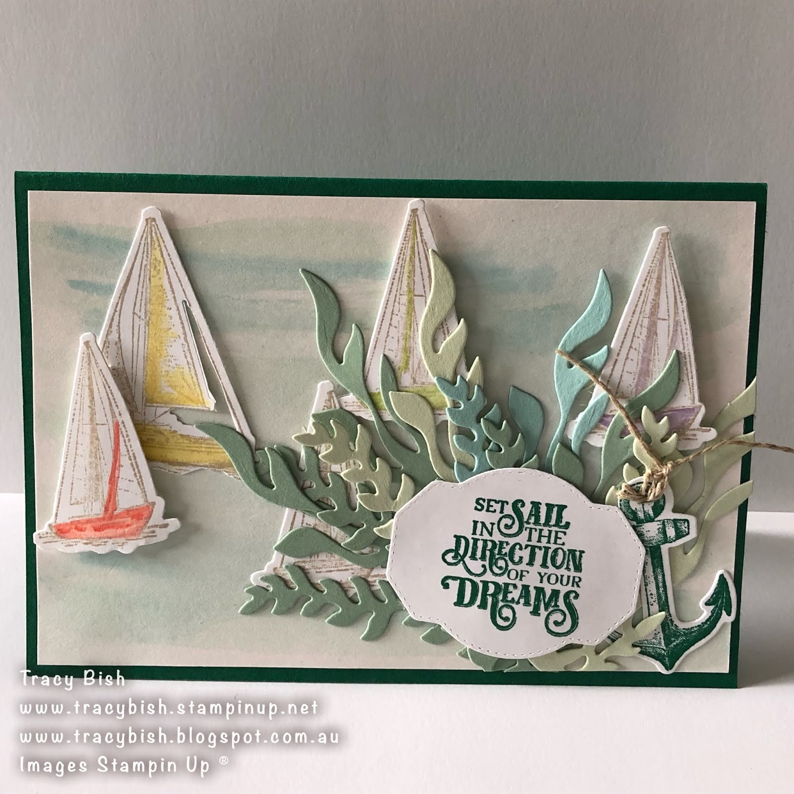 Stampin Up's "Sailing Home" Bundle Tracy Bish