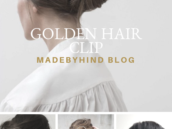 Hairstyle Trends: Golden Hair Clip