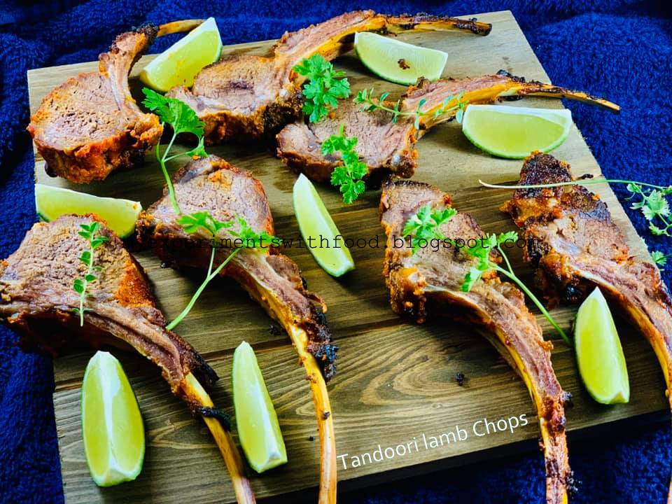 Baked Tandoori lamb Chops Recipe