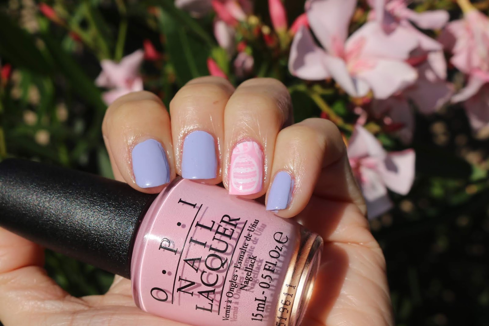 Easter Mani and Nail Look: OPI Mod About You - The Shades Of U