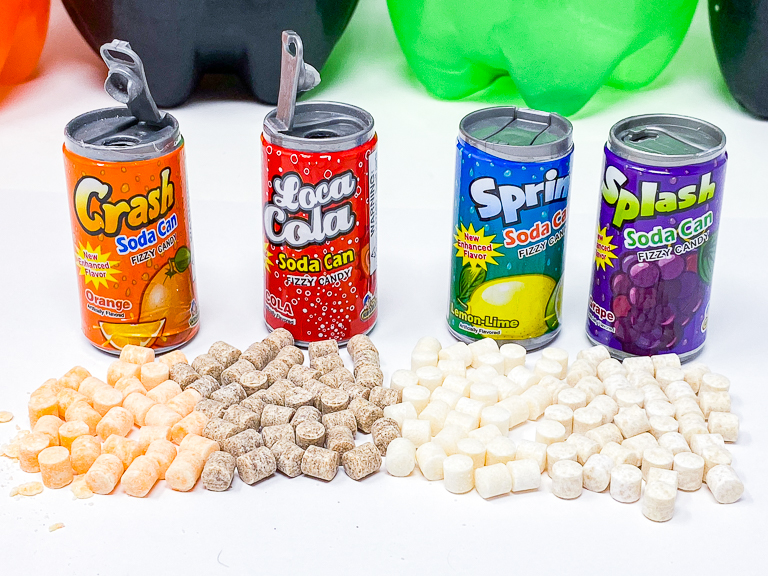 Tales of the Flowers Soda Can Fizzy Candy