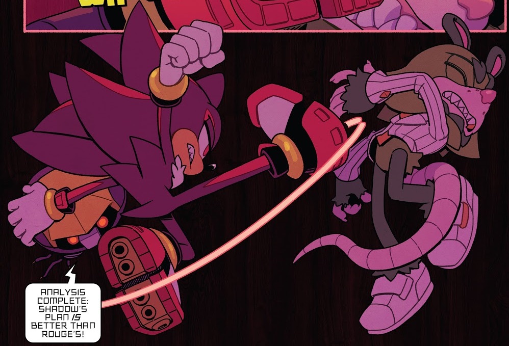 Hedgehogs Can't Swim: Sonic the Hedgehog (IDW): Issue 34