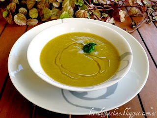 crema de calabaza y brocoli