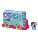 My Little Pony Rainbow Dash Friendship Party Bus Playskool Figure
