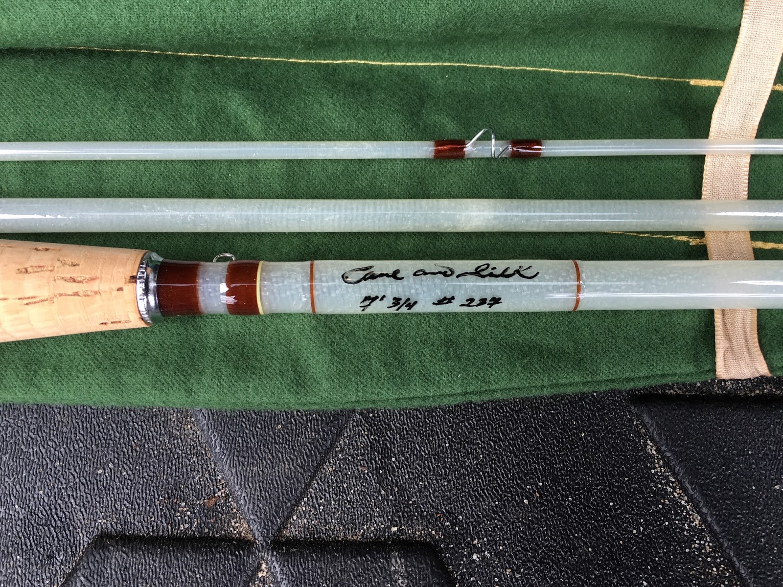 Cane and silk fly rods Clearance