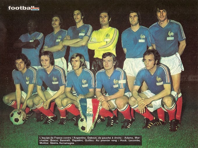 FRANCE-Argentine 1974.