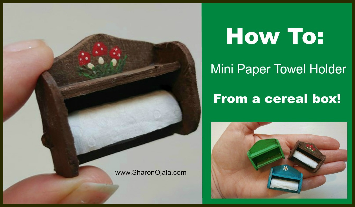 Making a Paper Towel Holder 