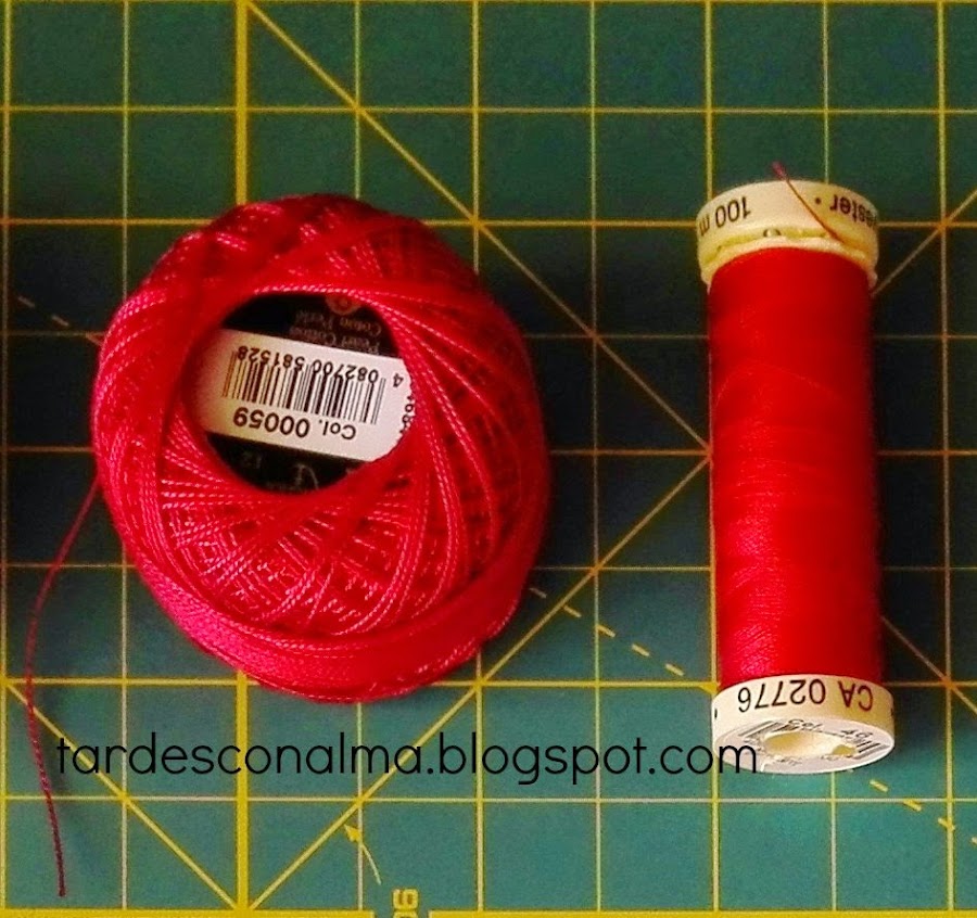 Hilos de bordar y de coser