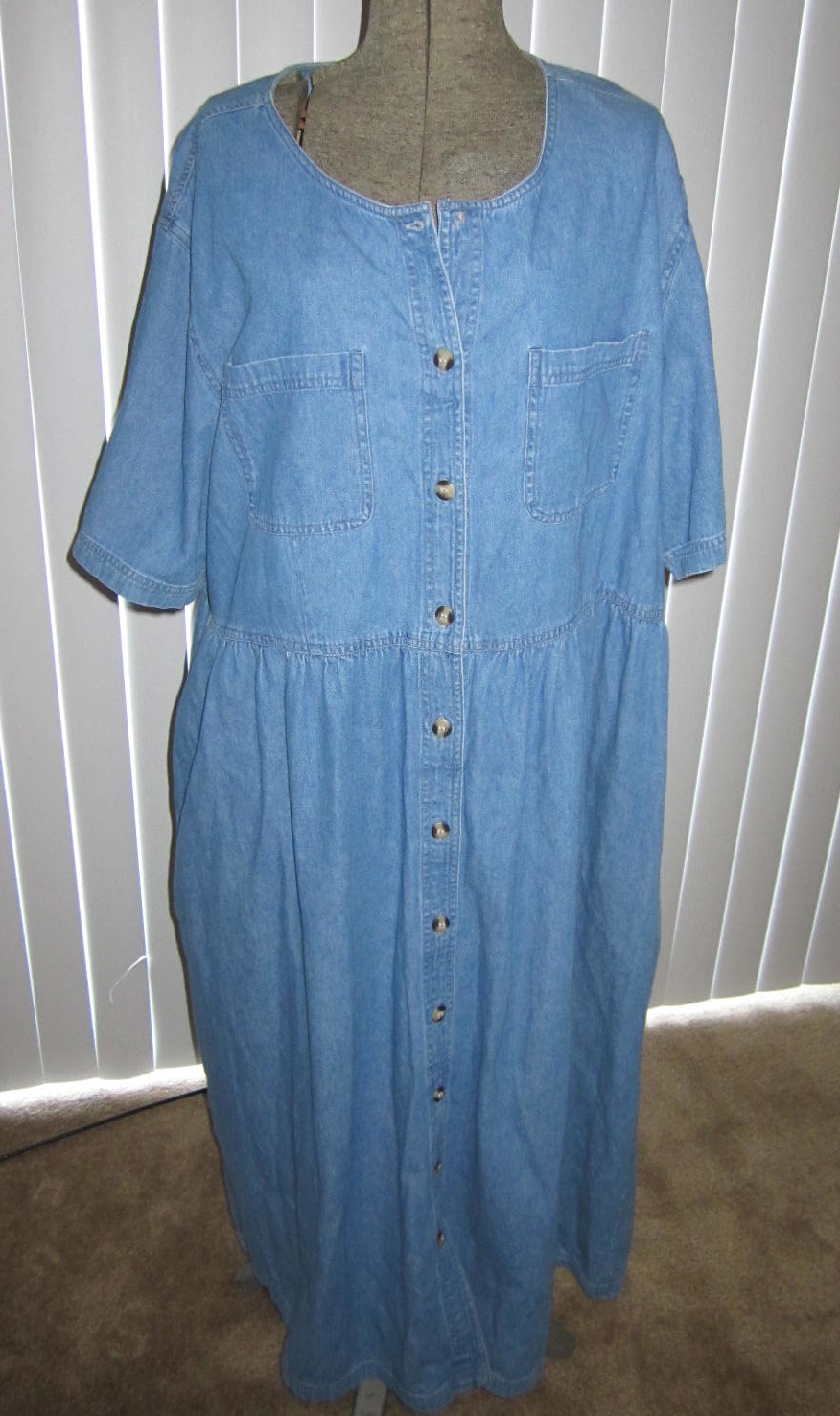 My Pink Hanger: The Very Bad, Awful, Horrible, Terrible Denim Dress ...