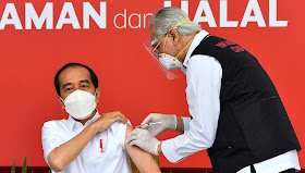 Jokowi Mengaku Pernah Batuk-batuk Kecil pada Waktu Tujuh Hari Belakangan