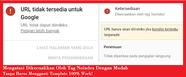 dikecualikan oleh tag noindex