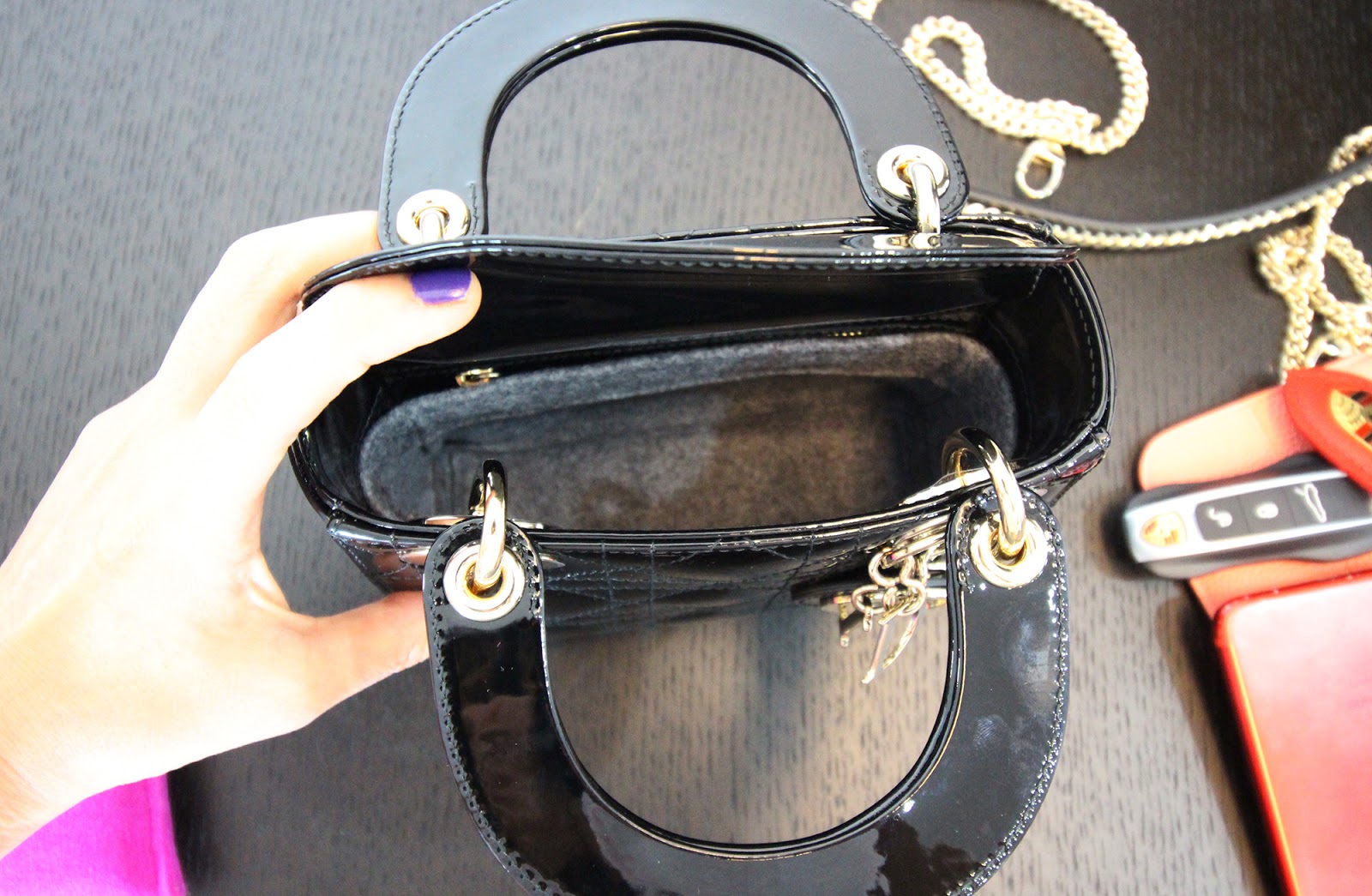 What REALLY fits inside a Mini Lady Dior Bag! 
