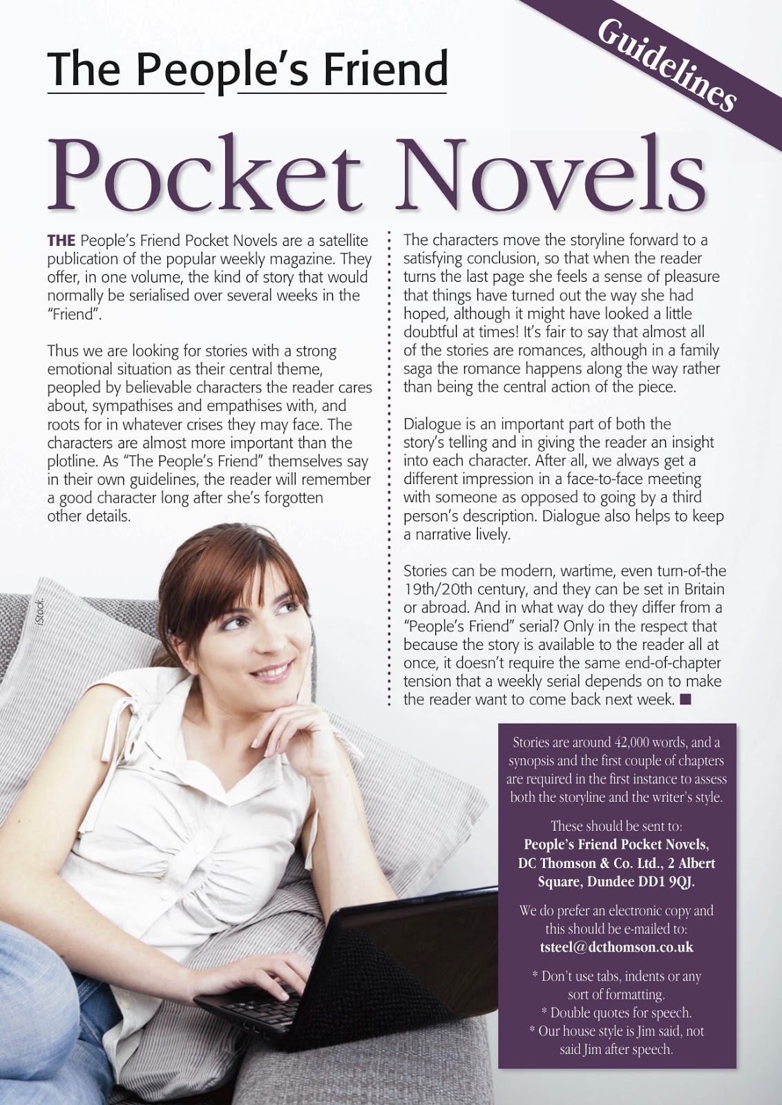 be a pocket novel writer