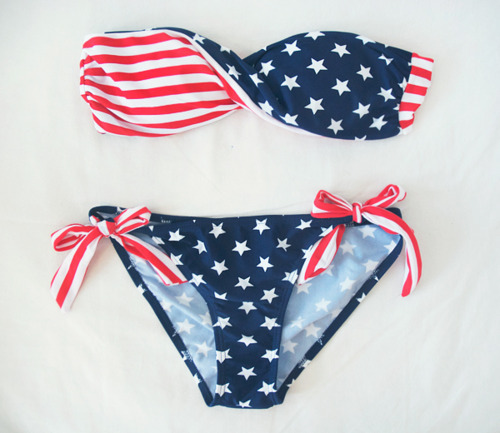 Bikini met Amerikaanse -