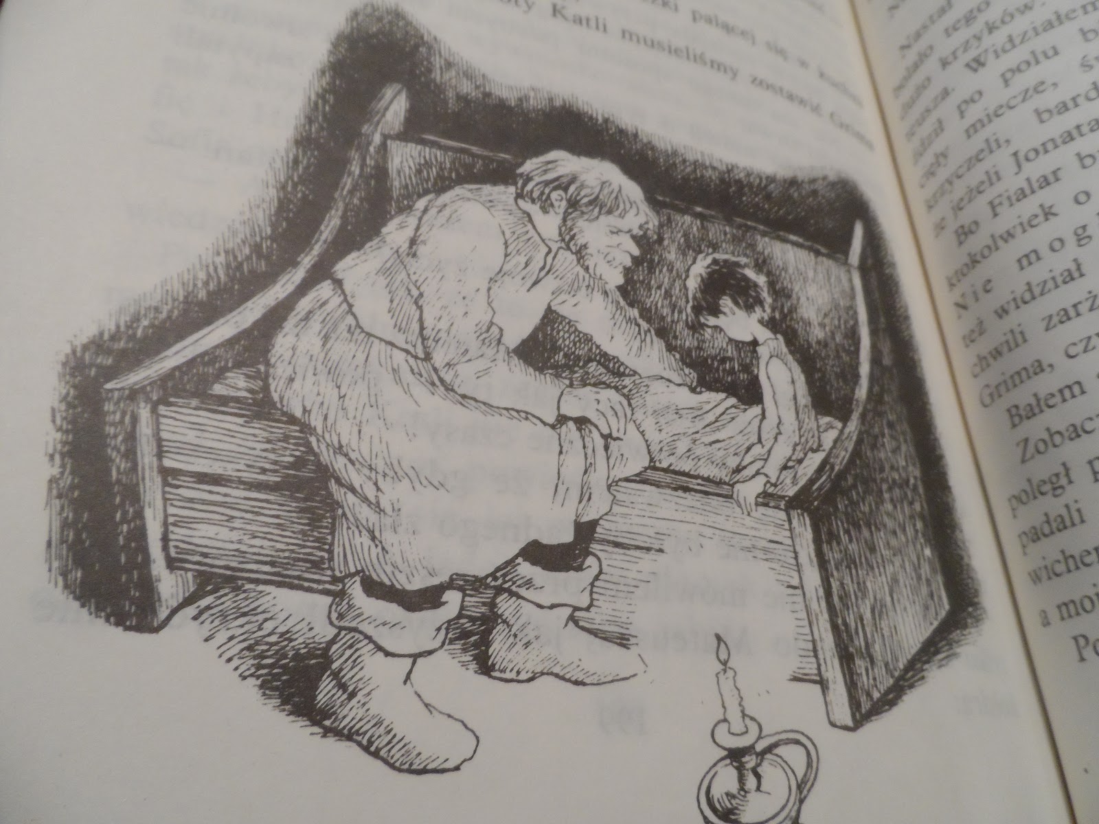 Kartkówka Z Bracia Lwie Serce "Bracia Lwie Serce", Astrid Lindgren; ilustracje: Ilon Wikland