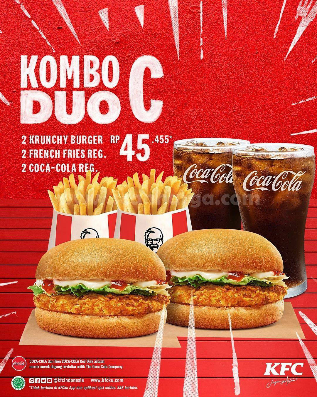 Promo KFC KOMBO DUO Harga Paket CUMA 50 Ribuan 4