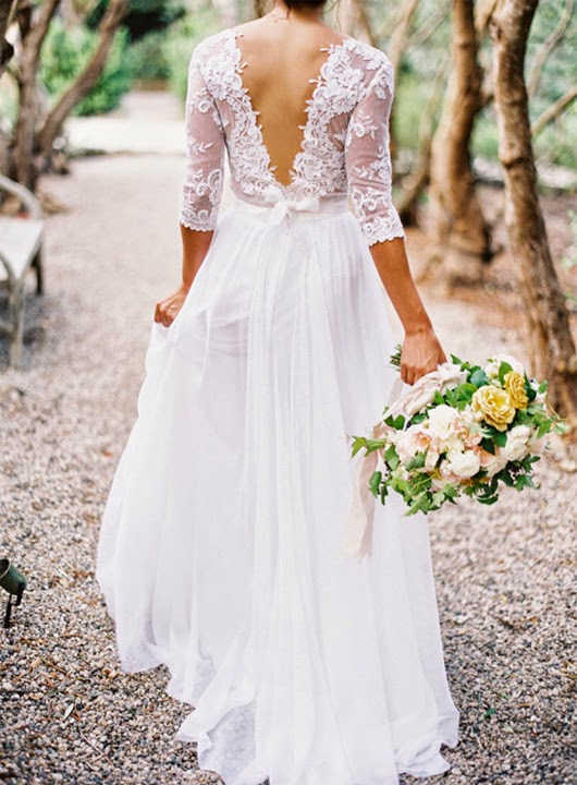 Long Sleeved Wedding Dress