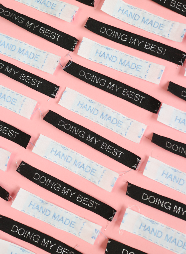 Design Your Own Cute & Colourful Woven Labels with Dortex Labels