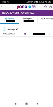 How to get bank statement from YONO SBI app?