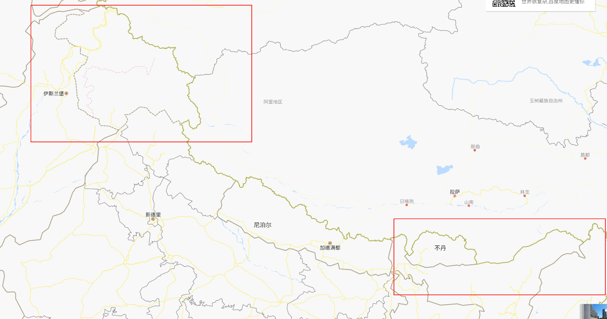 How Google Map's Borders Differ From Country To Country