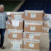 Prefeito Ricardo Mello e vereador Gilmar Rocha entrega kits esportivos para crianças do "PROJETO FORMANDO CIDADÃO"
