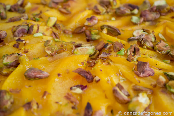peach pistachio tart peach pistachio tart
