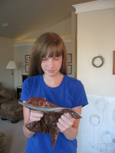 Almost Unschoolers: Chocolate Peanut Butter Pass Around Fudge
