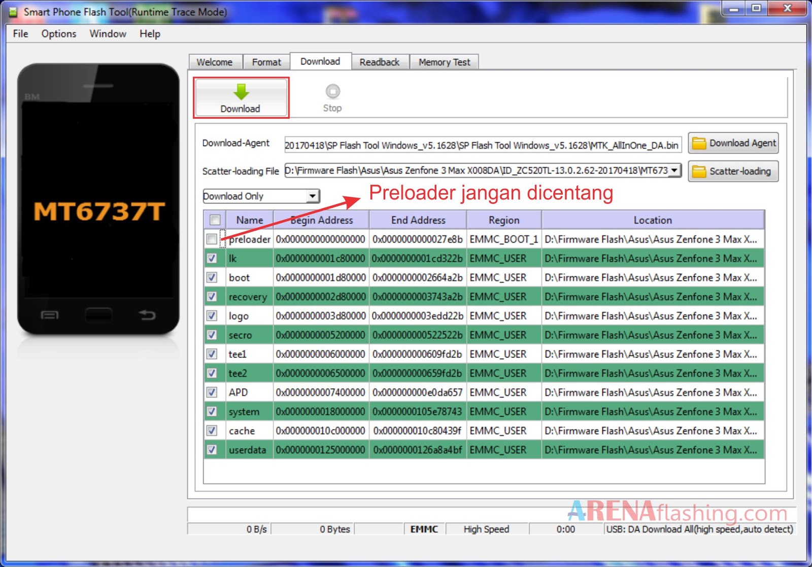Cara Flash Asus Zenfone 3 Max X008da Tutorial Flashing Android Upgrade Downgrade Firmware Unbrick