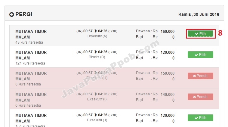 Cara Mudah Beli Tiket Kereta Api dengan Harga Termurah di JavaPulsaPpob.Com