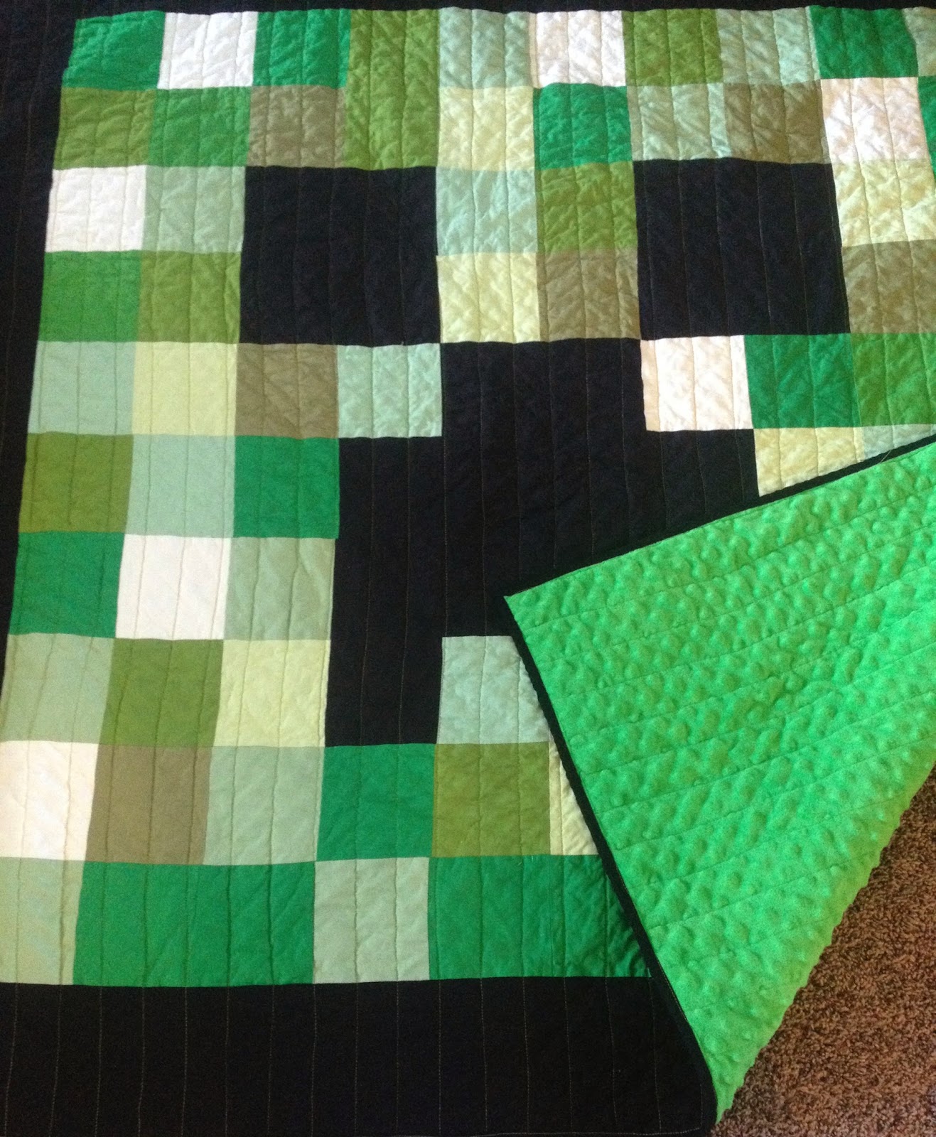 Craftin Mechanic Minecraft Quilts