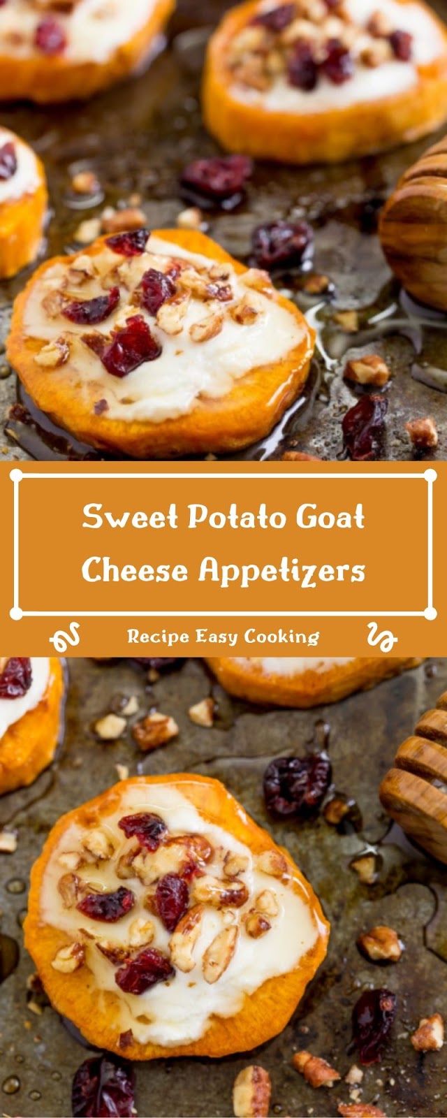 Sweet Potato Goat Cheese Appetizers