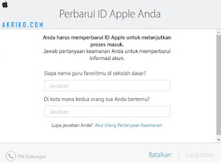 Jangan Buat Akun Apple ID Asal-asalan