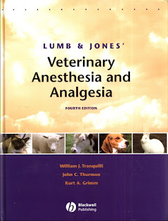 Lumb and Jones’ Veterinary Anesthesia and Analgesia ,4th Edition