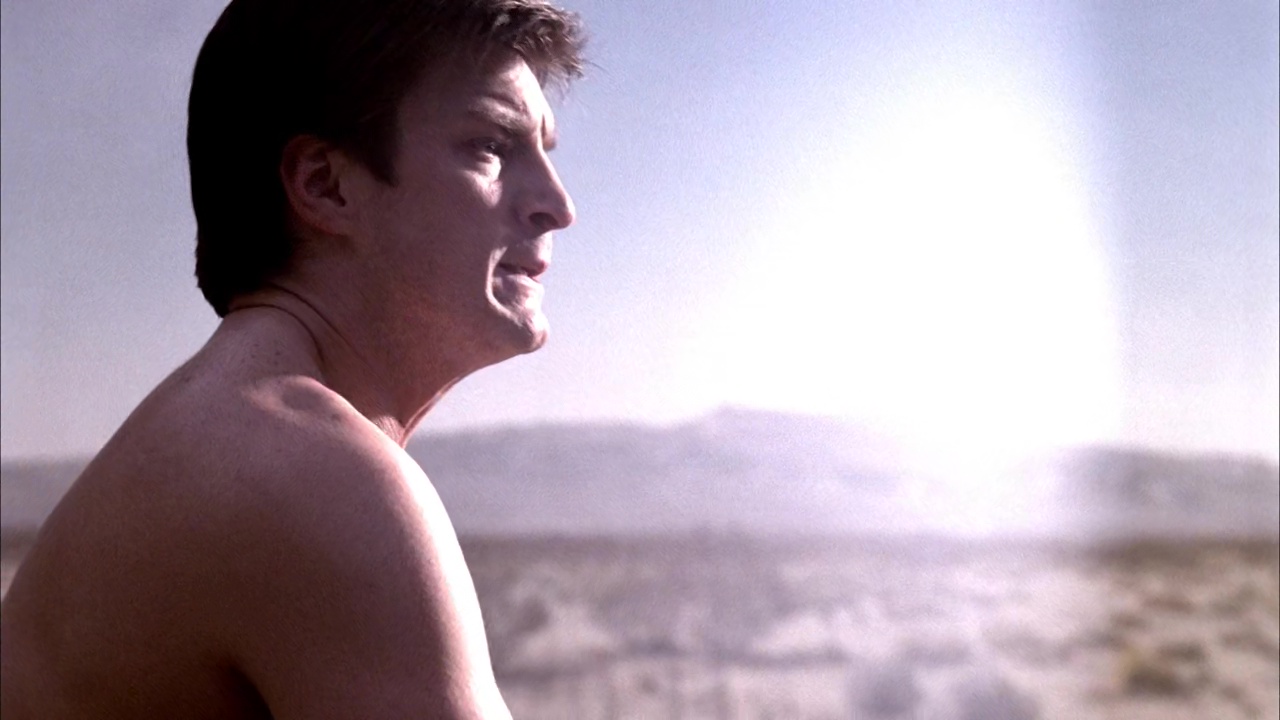 ausCAPS: Nathan Fillion nude in Firefly 1-11 "Trash"