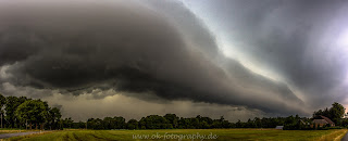 Wetterfotografie Gewitterfront Shelfcloud Sturmjäger Nikon