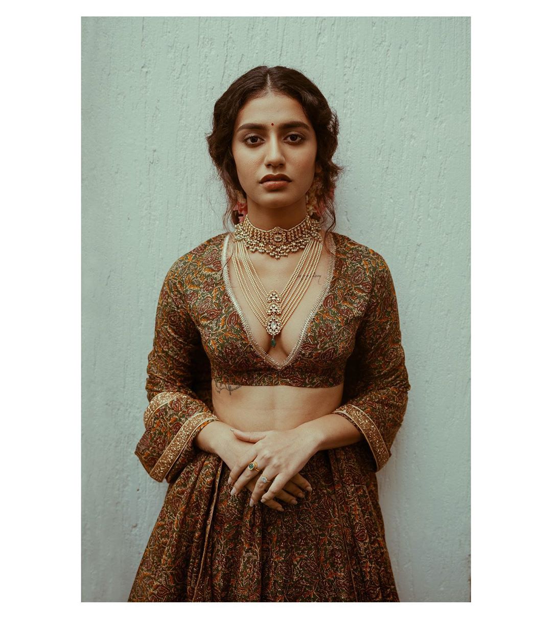 Malayalam actress  Priya p Varrier Latest Photoshoot