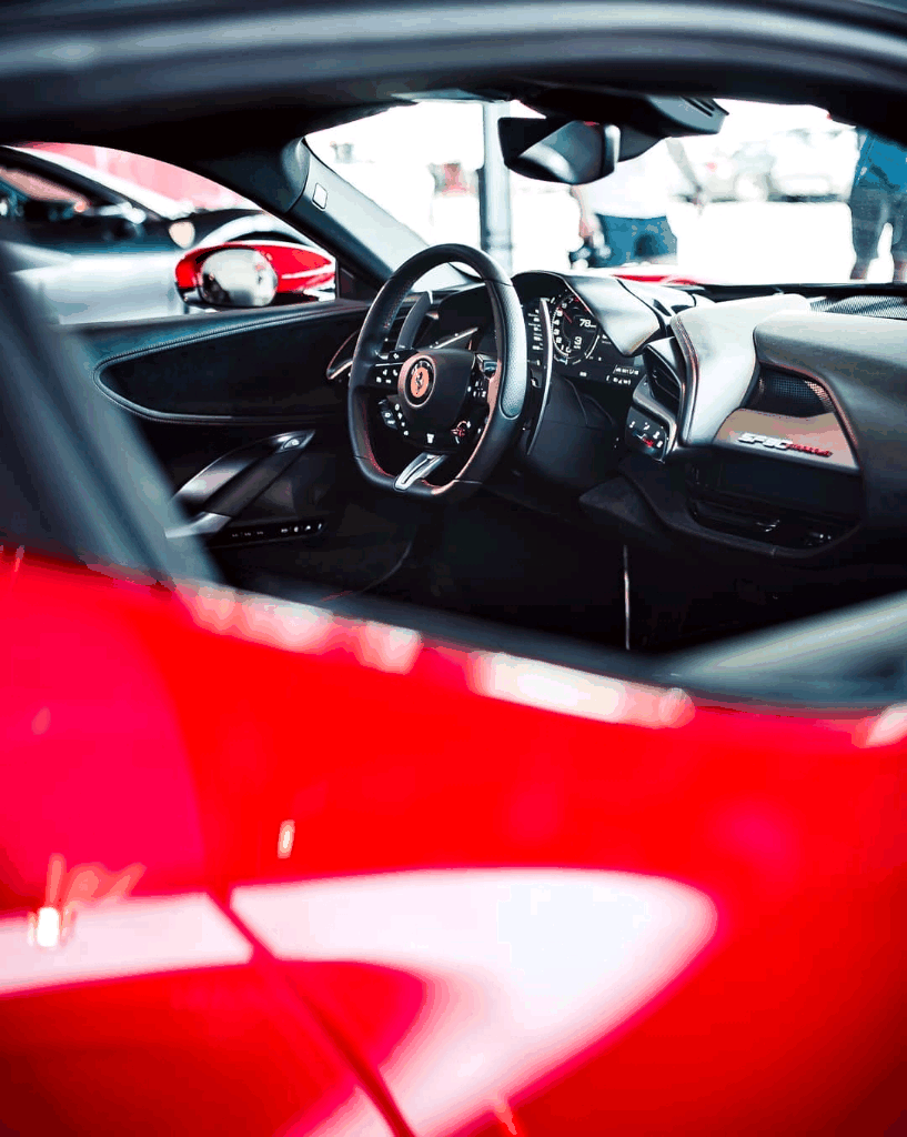 Ferrari sf90 Stradale салон
