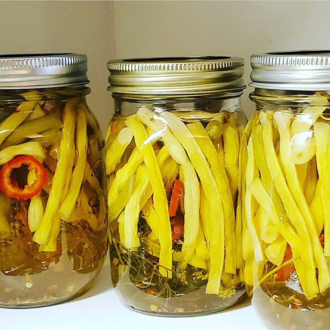 Taste & See that the Lord is good Spicy Dill Pickled Beans