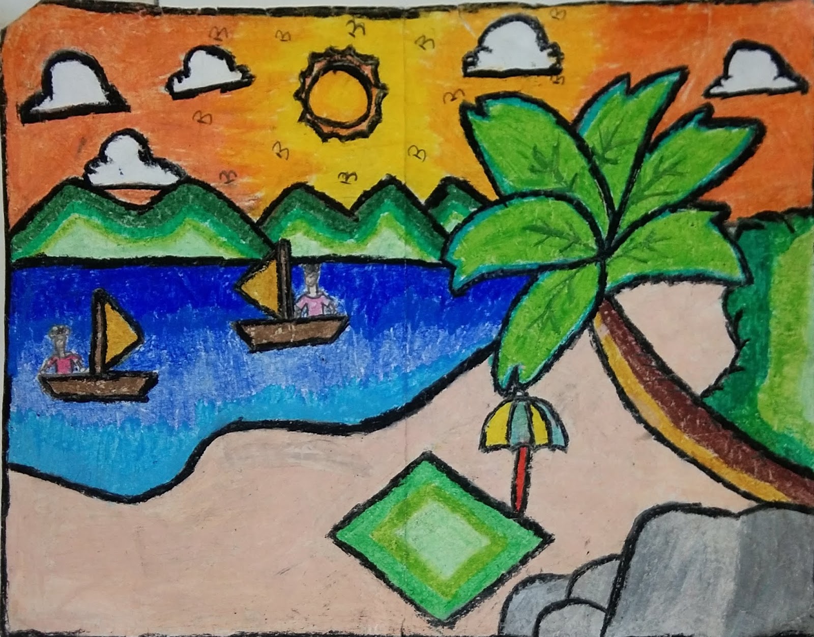 Kreasi gambar dan warna