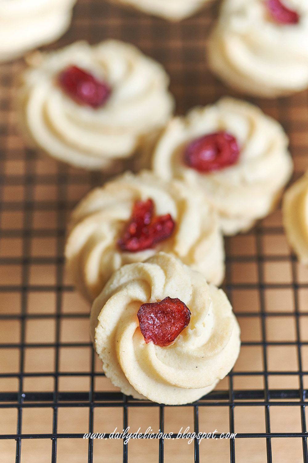 dailydelicious thai คุกกี้เนยครีมชีส Butter & Cream cheese Cookies