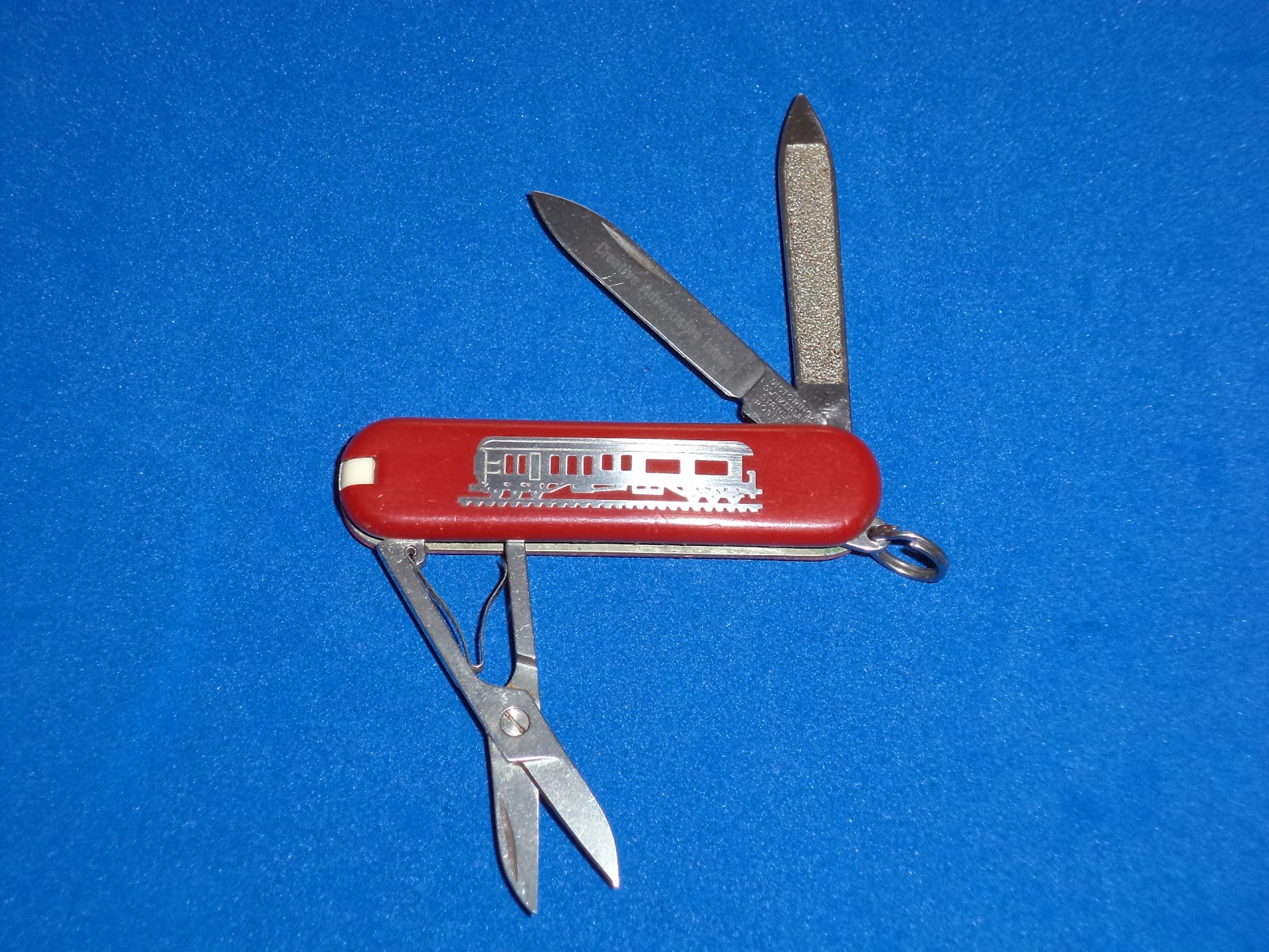 I Love SAK's Victorinox Classic Railroad Passenger Railcar