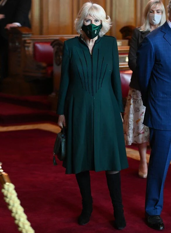 The Duchess wore a green dress. Belfast become a UNESCO City of Music by 2023